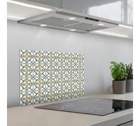 KitchenYeah© Credence Cuisine Adhesive 40x60 cm Protege Mur Revetement Mural Adhesif Parement Interieur À Coller Plaque Plastique Rigide Floral - Intemporel - Coloré
