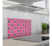 KitchenYeah© Credence Cuisine Sur Mesure 40x60 cm Plaque Adhesive Murale Panneau Decoratif Interieur Peel And Stick Mural Protection Mur Motif - Motif floral - Multicolore