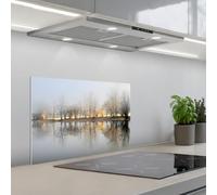 KitchenYeah© Credence Cuisine Sur Mesure 40x60 cm Plaque Adhesive Murale Panneau Decoratif Interieur Peel And Stick Mural Protection Mur Eau - Arbres - Nature - Paysage