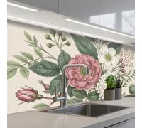 KitchenYeah© Credence Cuisine Sur Mesure 80x150 cm Plaque Adhesive Murale Panneau Decoratif Interieur Peel And Stick Mural Protection Mur Romantique - Design - Coloré