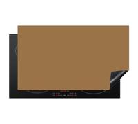 KitchenYeah© Protège Plaque Induction Protecteur Cuisiniere Decoration | 90x52 cm Deco Cuisine Accessoire Pratique Protection De Vitroceramique Kitchen Gadget Sahara - Terre - Orange