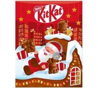 KitKat Calendrier de l'Avent au chocolat au lait 85 g, friandises festives, chocolats de Noël, friandises au chocolat de Noël