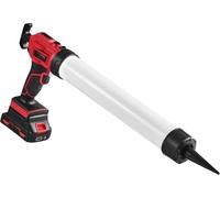 Kitpistool électrique - Batterie, sans fil, 4 vitesses - Pour silicone, acrylique & butyle - Etanchéité précise