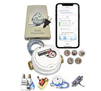 Kits Connectés pour Compteurs Eau Impulsion Débitmètre WiFi Lora - Odevice - Télérelève Surveillance - Alertes Fuites Volume Niveau Cuve - Arrosage, Mesure Distance et Détection, Piscine