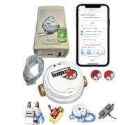 Kits Connectés pour Compteurs Eau Impulsion Débitmètre WiFi Lora - Odevice - Télérelève Surveillance - Alertes Fuites Volume Niveau Cuve - Arrosage, Mesure Distance et Détection, Piscine