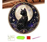 Kits d'art De Perles pour Adultes 30 Cm Attrape-Mignon Chat Céleste pour