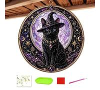 Kits d'art De Perles pour Adultes 30 Cm Attrape-Mignon Chat Céleste pour