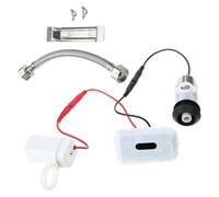 Kits de chasse d'urinoir sans contact avec capteurs de chasse d'eau - Kits de réparation de toilettes - Capteurs muraux dissimulés - Accessoires pour urinoir