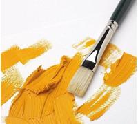 Kits de peinture acrylique et à l'huile Winton - 5 pinceaux - pinceaux ronds n° 2 à 6, pinceaux plats n° 6, pinceaux plats courts n° 2, pinceau en forme de noix n° 4 avec manche