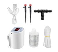 Kits D'Irrigation Goutte À Goutte Automatiques | Accessoire D'Arrosage Pour Jardinage | Dispositifs D'Arrosage Pour En Vacances,Vacances Bureau Maison Salon Jardin Serre Balcon Cour Voyages