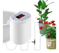 Kits D'Irrigation Goutte À Goutte Automatiques | Protection Intelligente Coupure Alimentation,Système d'Auto-Arrosage pour en Pot | Pour Jardin Serre Balcon Cour Voyage Vacances Bureau Maison Salon
