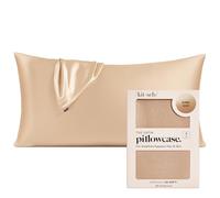 Kitsch Taie d'oreiller en Satin pour Les Cheveux et la Peau, Plus Douce Que la Soie pour Les Cheveux et la Peau, taies d'oreiller en Satin rafraîchissant avec Fermeture éclair, Housse de Coussin en