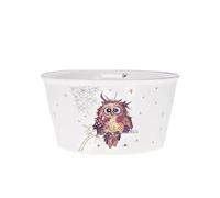 KIUB Bol timbale sans anse - Motif jeune chouette des bois - matière porcelaine - contenance 550ML