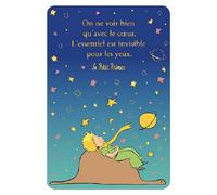 KIUB Carte postale Le Petit Prince allongé sur l'éléphant et serpent (10x15cm)