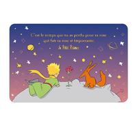 KIUB Carte postale Le Petit Prince sur sa planète avec Renard et Rose (15x10cm)