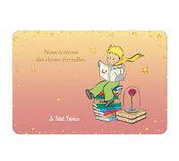 KIUB Carte postale Le Petit Prince sur une pile de livres (15x10cm)