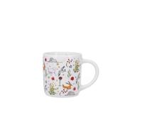 KIUB Mini mug timbale expresso - motif Petit Prince avec tous les personnages de son histoire - Hauteur 6,5CM - contenance 120ML- porcelaine fine