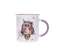 Kiub Mug avec des animaux - motif chouette des bois - matière porcelaine fine - contenance 320ML