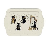 KIUB - Petit Plateau DE Service Individuel Bug Arts Chat Musique
