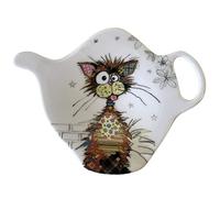 KIUB - Repose Sachet de thé Chat stylisé - mélamine de qualité