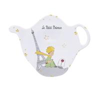 KIUB - Repose Sachet de thé - Motif Petit Prince à Paris Assis contemplant sa Rose et près de la Tour Eiffel - mélamine de qualité