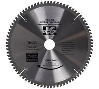 KIVEC DA25030Z80 - Disco de widia diente trapecio plano para aluminio (negativo) 250x 3,2x 32 Z=80 (*)
