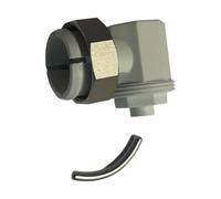 Kivivaka Adaptateur d'angle M30 x 15 pour thermostats de radiateur Oventrop - Installation flexible - Espaces restreints
