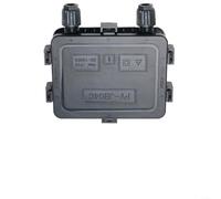 Kivivaka Boîte de jonction pour panneau solaire IP67 pour modules PV 180 W-300 W, anti-îlage, boîtier noir