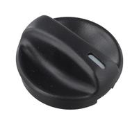 Kivivaka Bouton de commande de ventilateur de température AC 1994-1997, directement pour interrupteur noir 79581-SV1-A11