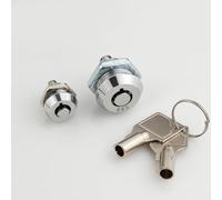 Kivivaka Cadenas électrique compact en alliage de zinc avec fleur de | Tête pour caisson lumineux et armoire à châssis, durable et résistant à l'usure, finition argentée