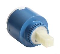 Kivivaka Cartouche de robinet mitigeur en céramique pour robinets de cuisine et de salle de bain à levier unique, noyau de valve de rechange de 40 mm, 500 000 utilisations pour mélange d'eau chaude et
