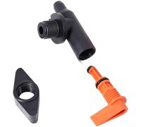 Kivivaka Casque interne de 44 mm, fourche droite de 28,6 mm, roulement en alliage d'aluminium CNC pour cadre de VTT et vélo de route