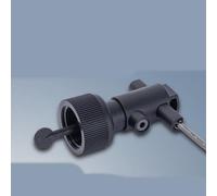 Kivivaka Déflecteur à six points pour interrupteur de capteur de débit | Type de détection de débit pour pagaie en plastique pour eau, gaz, huile dans les systèmes AC de piscine, pour noir