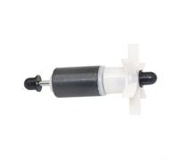 Kivivaka Ensemble de turbine de rechange pour pompe à rotor, roue à eau en acier inoxydable avec arbre et roulement inclus (3,2 m)