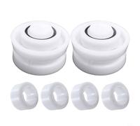 Kivivaka Guide de roulement à rouleaux de rechange pour nettoyeurs de piscine TigerShark, compatible avec Hayward RCX26000 RCX26001 pour les modèles QC Plus 500 Series (6 pièces)