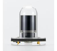 Kivivaka Horloge à tube optique intelligente, alarme RVB changeant de couleur avec affichage météo et cadre photo numérique, horloge de bureau moderne