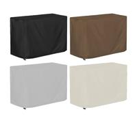 Kivivaka Housse de chariot de salle à manger d'extérieur 101,6 x 61 x 81,3 cm avec fente pour Royal Gourmet PC3401B PC3401S PC3404S, protecteur de table Oxford 210D imperméable