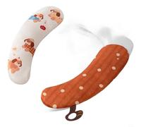 Kivivaka Housse de siège de toilette en peluche chaude avec poignée intégrée, tapis de salle de bain doux et pelucheux pour temps froid, style mignon, réutilisable, lavable, rose (A)