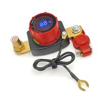 Kivivaka Interrupteur de déconnexion de batterie 12-24 V avec voltmètre