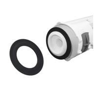 Kivivaka Joint de soupape de chasse d'eau de rechange pour Siamp Optima 49 | Joint en caoutchouc de silicone durable pour vanne de vidange 34490507, facile à installer, noir, 7,1 cm