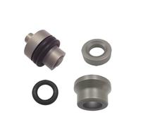 Kivivaka Kit de manchons pour perceuse Bosch 2-22, alliage de chrome de 22 | Ensemble d'adaptateurs en acier moulé pour HCS, durable pour l'ingénierie de précision, couleur grise