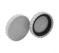 Kivivaka Kit de rechange pour entrée d'eau de piscine au sol compatible avec joint d'entrée d'eau résistant au gel pour une installation facile Gris
