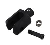 Kivivaka Kit de tête de ouille 1/2 avec boulon et rondelle 1/2 | Entraînement de 1,3 cm, haute capacité de couple, tête pivotante, idéal pour la réparation automobile, la construction