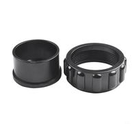 Kivivaka Kit d'union de rechange pour cellule chlorinateur sel 520595 compatible avec IC20 IC40 IC60 IC80 Pièces de piscine (2 pièces)