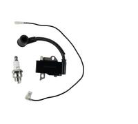 Kivivaka Lot de 3 bobines d'allumage de rechange PB-245 pour souffleur E-400 et déchiqueteuse pour remplacer 125B 125BVX HB281 585836101 C1U-K44B