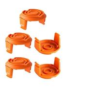 Kivivaka Lot de 5 capuchons en plastique pour fil de débroussailleuse Worx WA0010 WG150 WG151 WG152 WG153