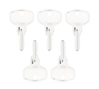 Kivivaka Lot de 5 clés à poignée de fenêtre UPVC code 1323 pour systèmes | Construction en alliage robuste pour une ventilation sûre et un accès facile