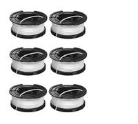 Kivivaka Lot de 6 bobines de fil compatibles avec Black & Decker A6481 pour ST4525 ST6600 ST7000 ST7200 ST7500 ST7701 STC1820PC