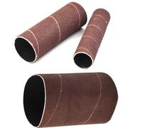 Kivivaka Manchon de ponçage de broche haute compatibilité, 115 mm x 38/51 | Ponceuses oscillantes, tambour abrasif grain 80/150/240 pour un retrait et un lissage efficaces des matériaux