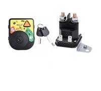 Kivivaka Module de commutation et relais solénoïde de démarreur pour XT1 pour XT2 &, compatible avec 725-06153A, tracteur de tondeuse à gazon en métal